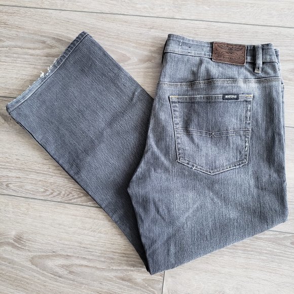 Men's Buffalo Light Grey jeans size 36 - Picture 1 of 7